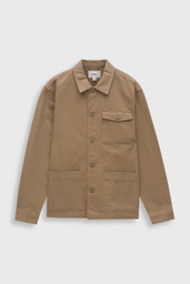 Axel shirt jacket DARK BEIGE MEL